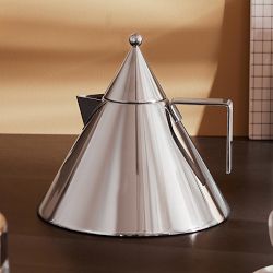 Alessi II Conico Stainless-Steel Tea Kettle, 2-Qt.