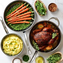 Hestan NanoBond® Titanium Stainless-Steel 5-Piece Cookware Set