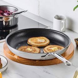 Hestan ProBond Luxe Professional Clad Stainless-Steel TITUM Nonstick Skillet, Set of 2