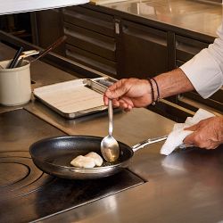 Hestan ProBond Luxe Professional Clad Stainless-Steel TITUM Nonstick Skillet, Set of 2