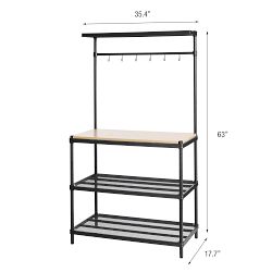 MeshWorks Utility Wood Top Unit