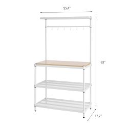 MeshWorks Utility Wood Top Unit