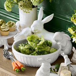 Sculptural Bunny Family Bowl