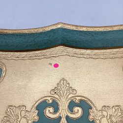 OPEN BOX: Florentine Wood Scallop Nesting Trays