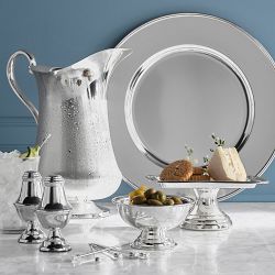 Heirloom Silver Footed Condiment Bowl