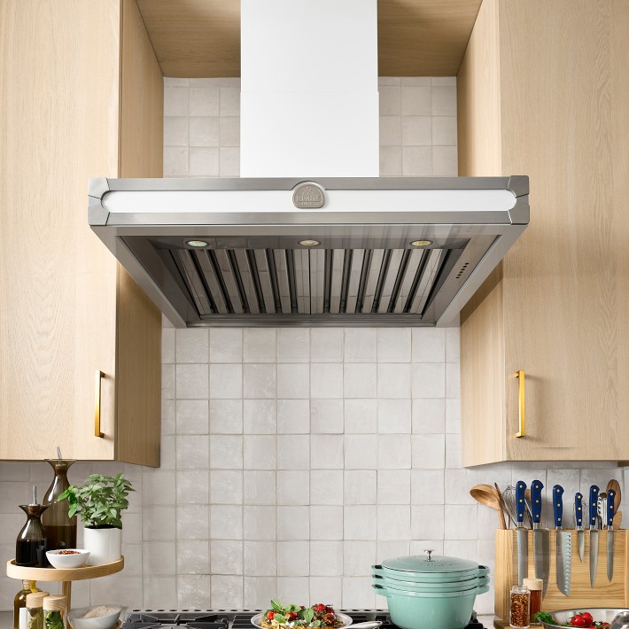 La Cornue CornuFé 90 Albertine Range & Hood | Williams Sonoma