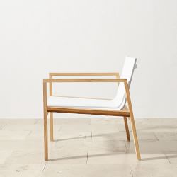 Santa Barbara Outdoor Natural Teak Club Chair