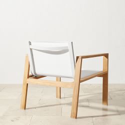 Santa Barbara Outdoor Natural Teak Club Chair