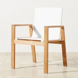 Santa Barbara Outdoor Natural Teak Dining Armchair