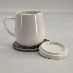 OPEN BOX: Ohom Ui 3 Self-Heating Mug Set, White