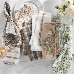 Tonal Plaid Napkins, Set of 4
