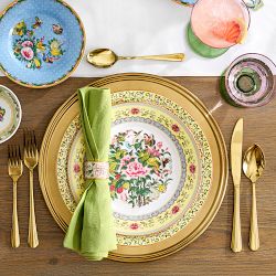Famille Rose Salad Plates