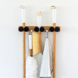 Full Circle Get A Grip Mop &amp; Broom Organizer