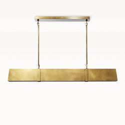 Fillmore Linear Pendant, Antique Brass