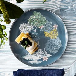 Scalamandré x Williams Sonoma Sea of Trees 12-Piece Dinnerware Set