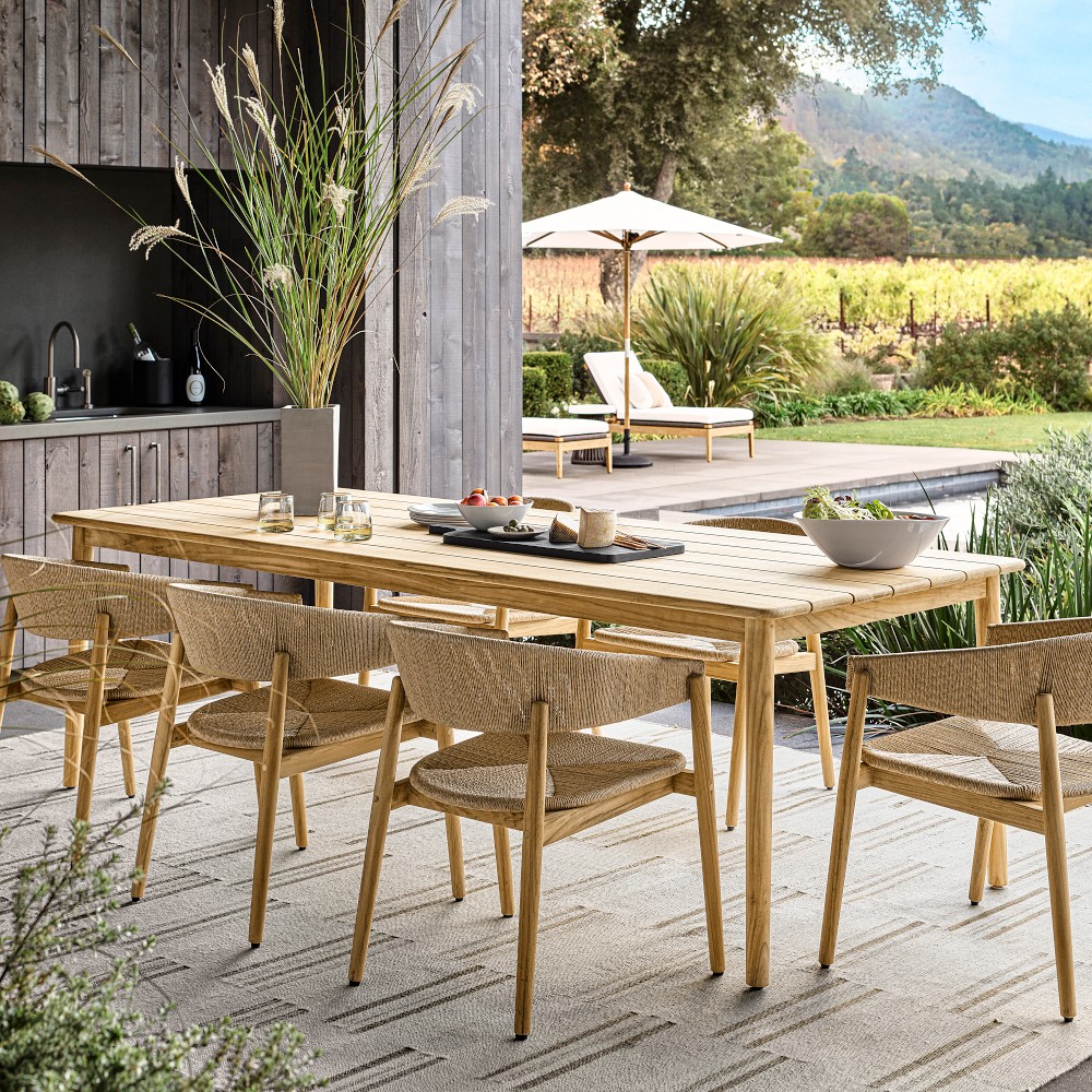 Anders Outdoor Dining Table (96") by Williams Sonoma Home