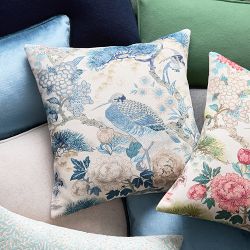 Scalamandré Shenyang Linen Pillow Cover