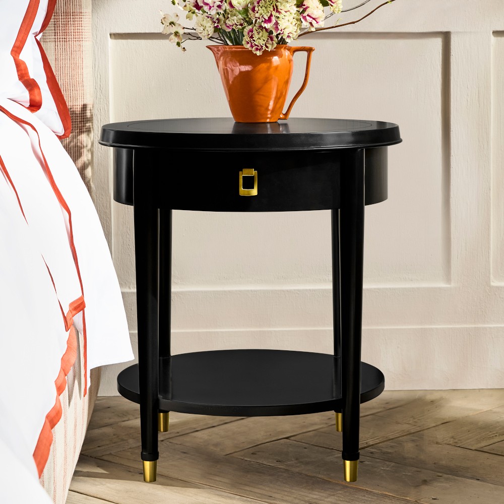 Lacourte Round Side Table (22") by Williams Sonoma Home