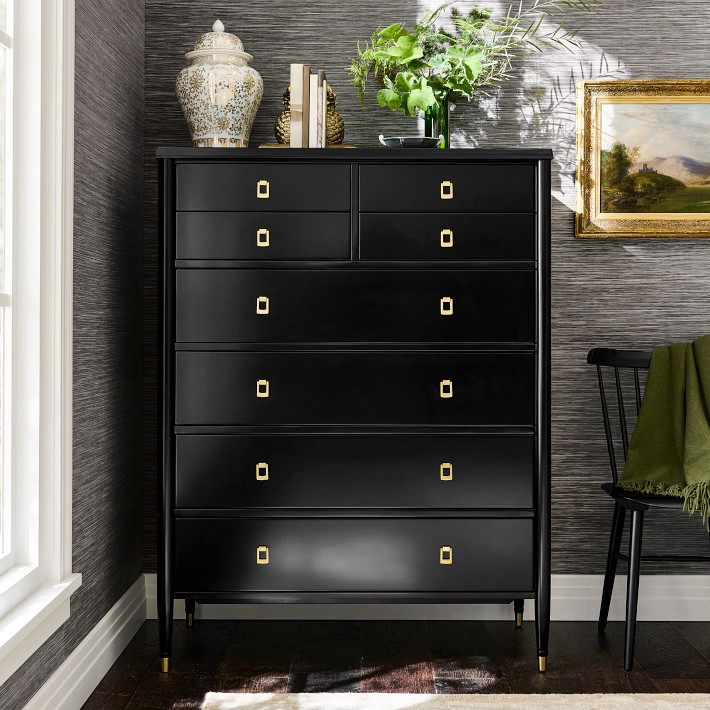 Lacourte Tallboy 8-Drawer Dresser 42