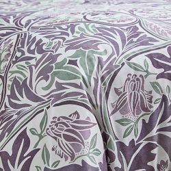 Morris &amp; Co. x Williams Sonoma Home Blue Bell Duvet Cover &amp; Shams, Plum