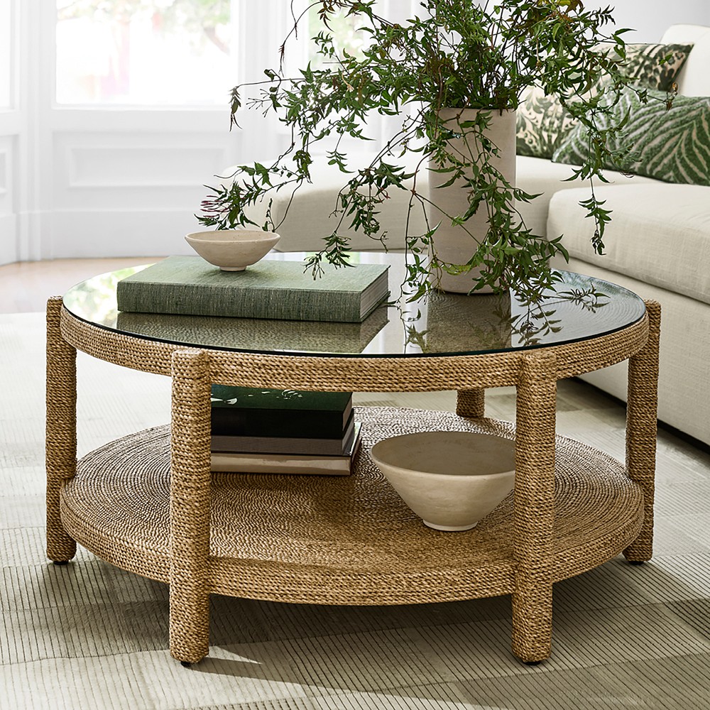 Point Reyes Open Round Coffee Table (36") by Williams Sonoma Home