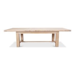 Bauhaus Extendable Rectangular Dining Table (78"-110")