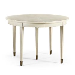 Jonathan Charles Synodic Swedish Extendable Round Dining Table (44"-140")