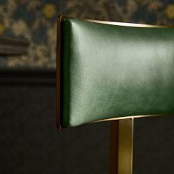 Emma Upholstered Counter &amp; Bar Stool