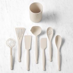 GreenPan™ Premiere Silicone Tools with Utensil Holder, Set of 8