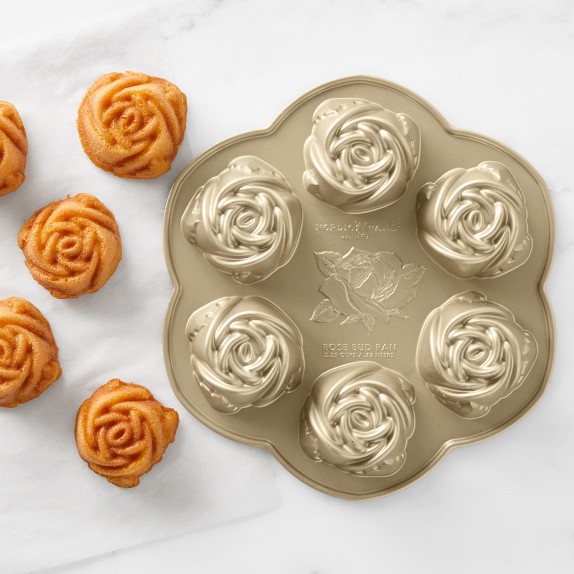 Nordic Ware Rose Cakelet Pan | Seasonal Cake Pan | Williams Sonoma
