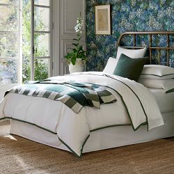Chambers® Italian Border 300TC Sateen Duvet Cover & Shams