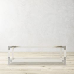Theodore Alexander Cutting Edge Rectangular Coffee Table (54")