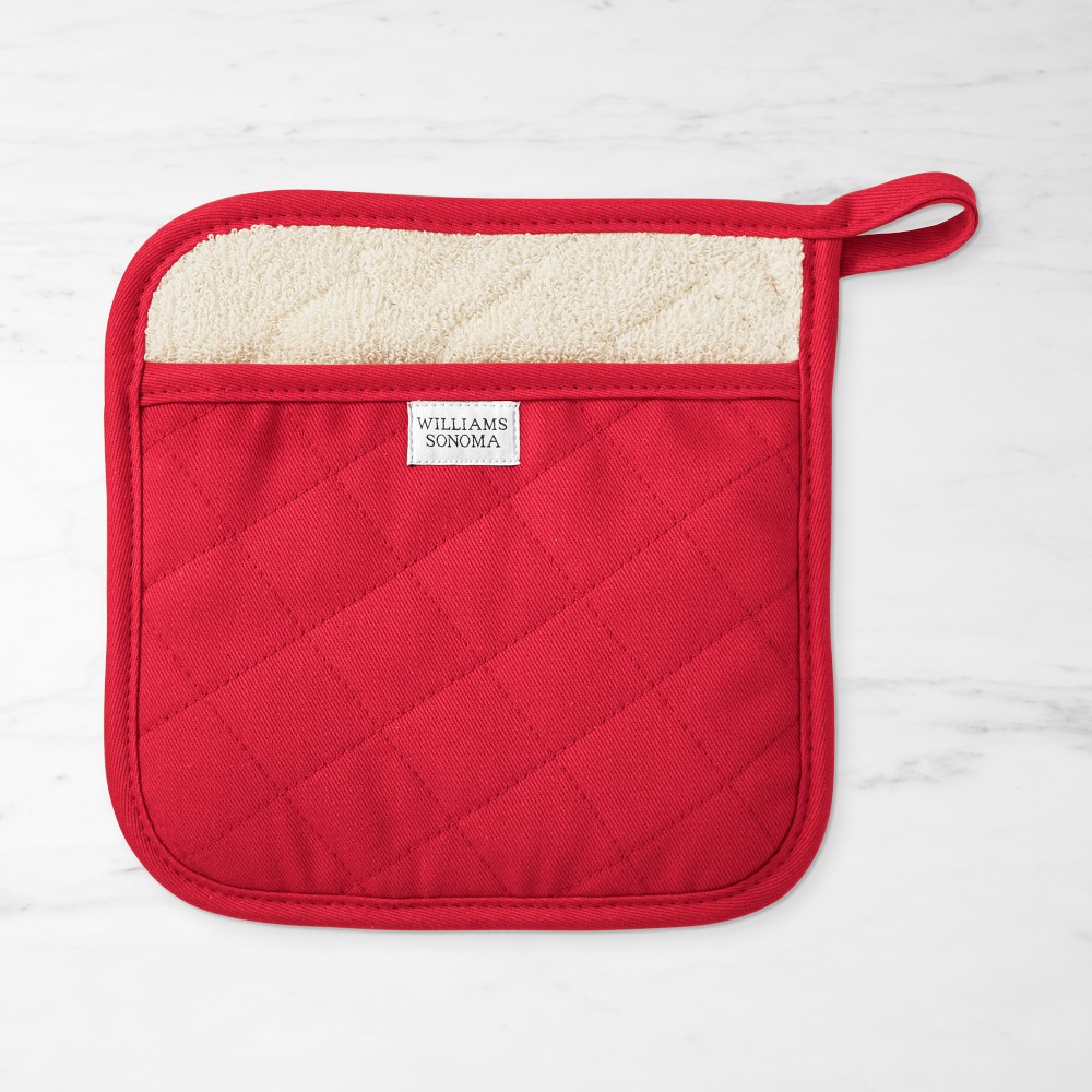 Williams Sonoma Potholder - Claret Red