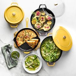 Staub Enameled Cast Iron Citron Cookware Collection