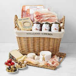 Williams Sonoma Deluxe Cheese & Charcuterie Hamper