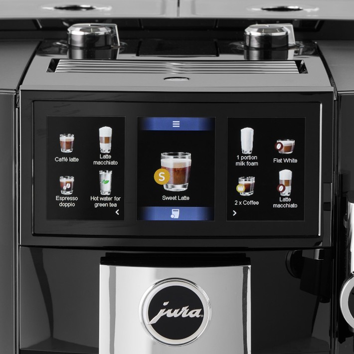 JURA J8 twin Espresso Machine, Dual Grinders | Williams Sonoma