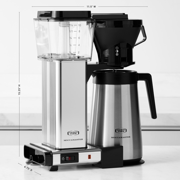 KEY COFFEE ⭐︎DRIP MASTER PRECIS(DMP-M ) Moccamaster by Technivorm Manual Drip Stop Coffee Maker | Williams