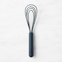 Greenpan Silicone Flat Whisk, Oxford Blue