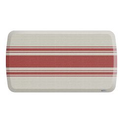 Gel Pro Bistro Stripe Classic Red Mat, 20x36