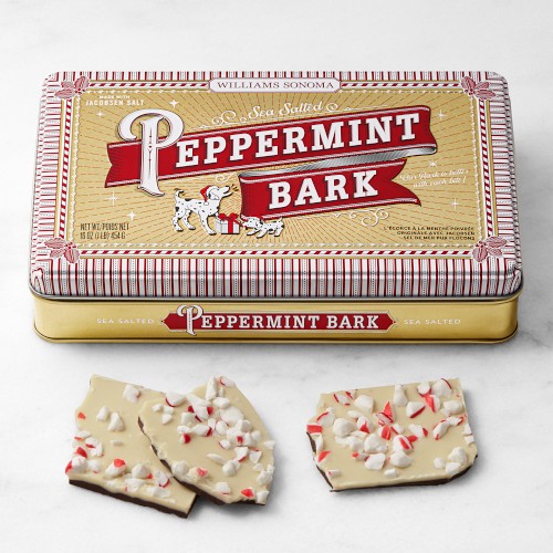 Williams Sonoma Salted Peppermint Bark, Set of 2