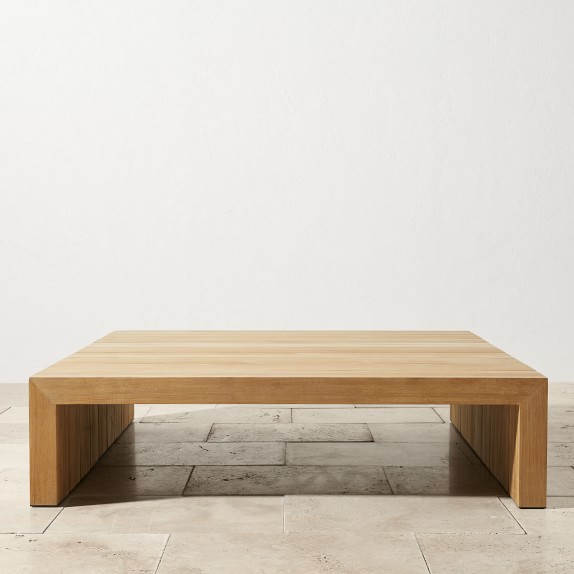 Larnaca Outdoor Teak Square Coffee Table (56")