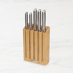 Joseph Joseph Elevate Steel Knives Bamboo 5-piece Knife Block Set
