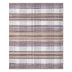 Zoe Flatweave Rug, 6' X 9', Plum