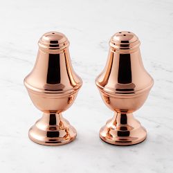 Heirloom Salt & Pepper Shakers, Copper