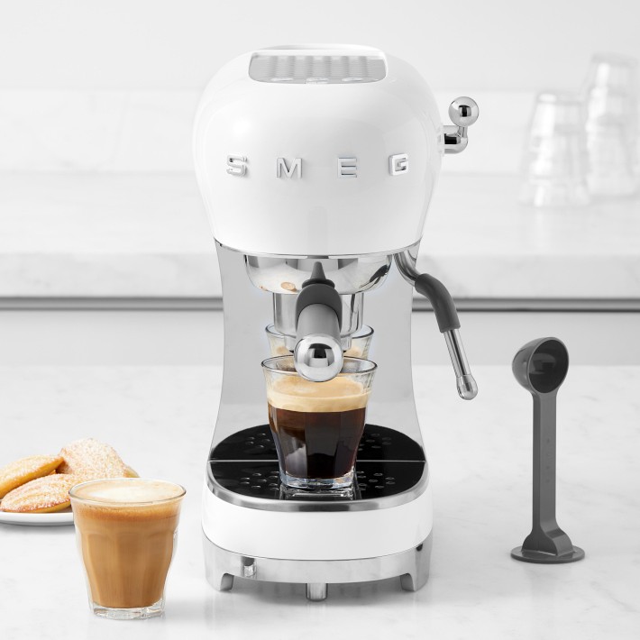 SMEG 50's Style Retro Manual Espresso Machine | Williams Sonoma