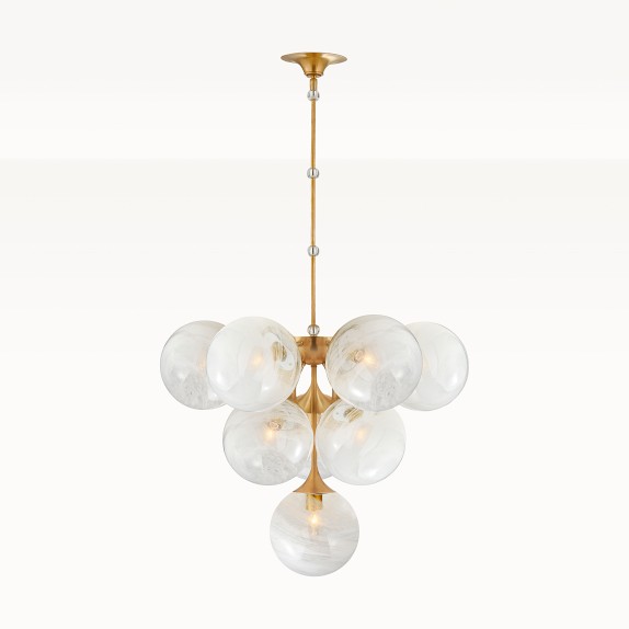 AERIN Cristol Tiered Chandelier