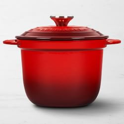 Le Creuset Enameled Cast Iron Rice Pot, 2.25-Qt., Red