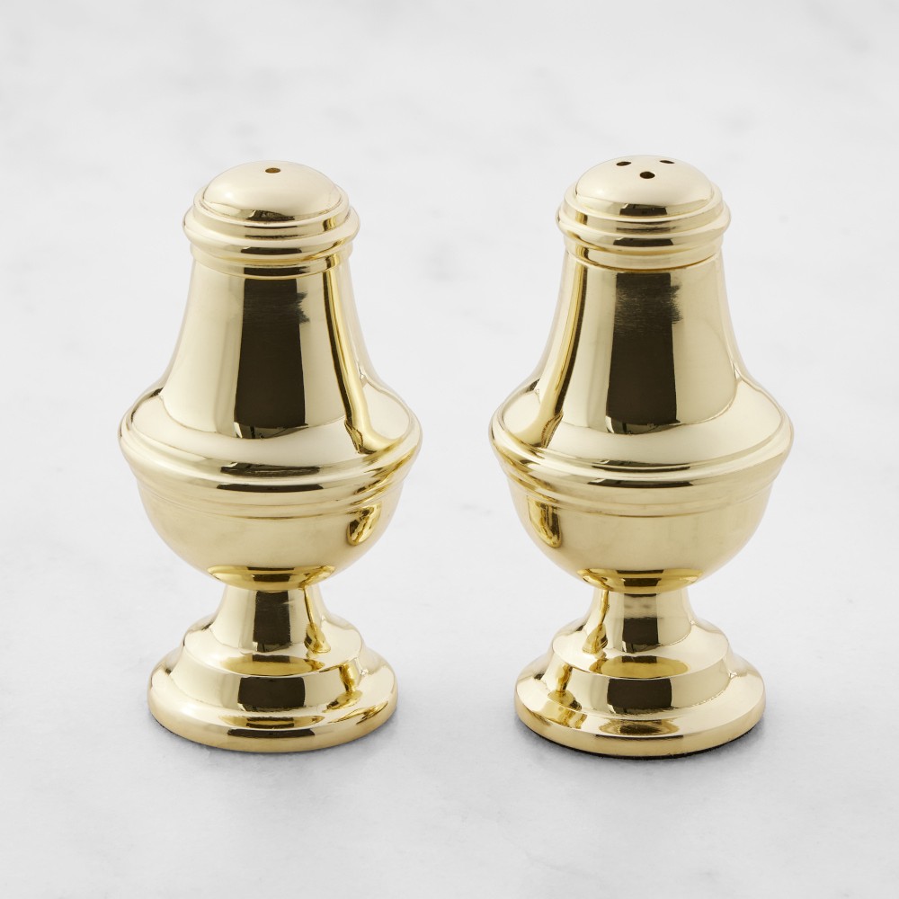 Heirloom Gold Salt & Pepper Shakers - Gold