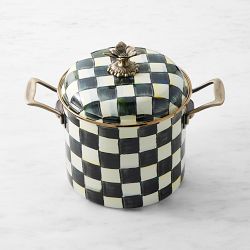 MacKenzie-Childs Stockpot, Courtly Check, 7-Qt.