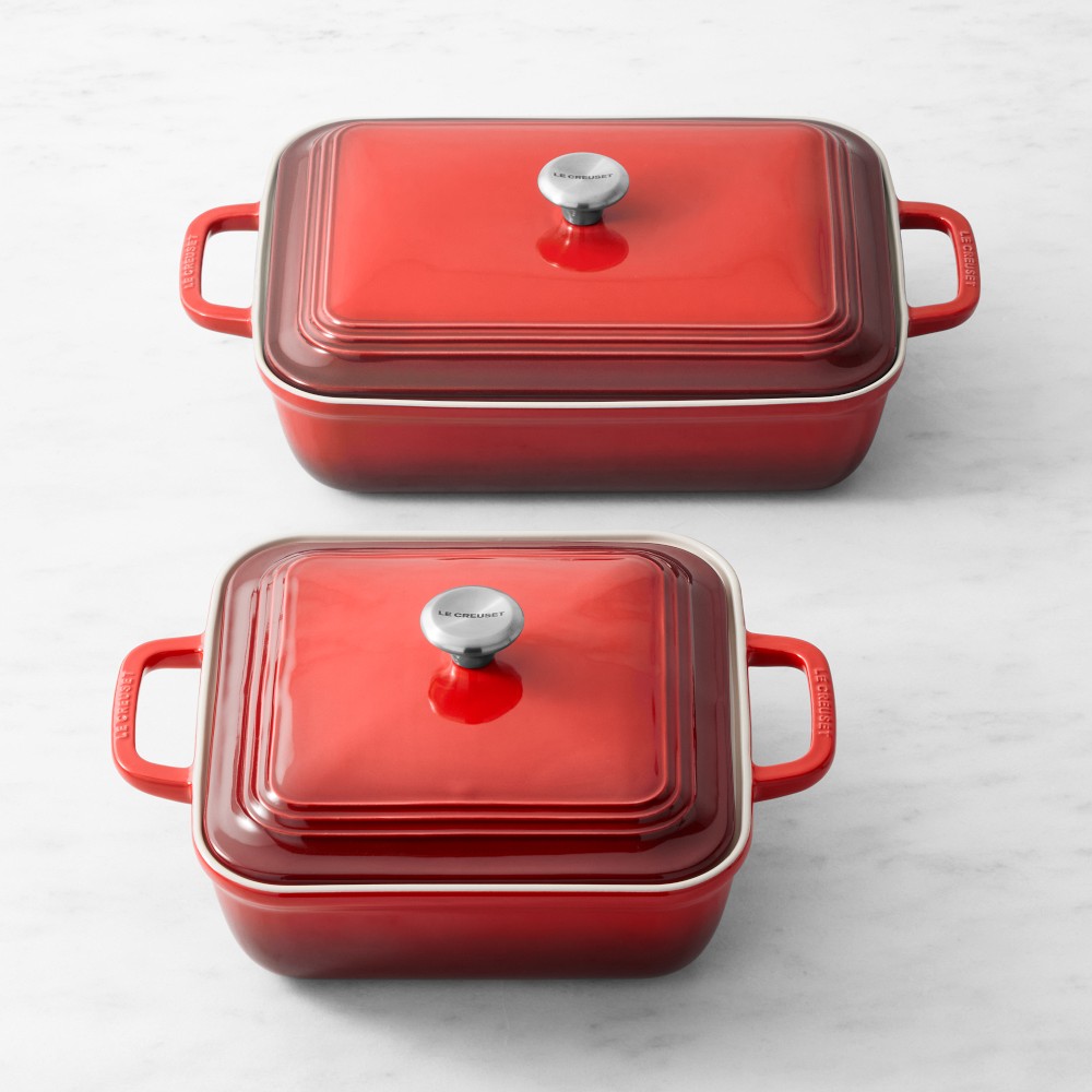Le Creuset Covered Baker Set - Red